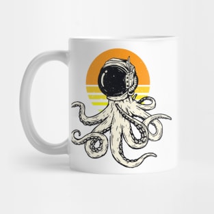 Octopus Astronaut Mug